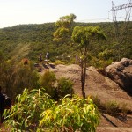hiking above Camp Coutts